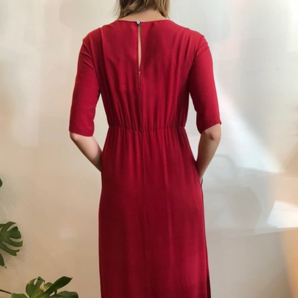 Pomandere 100% maxi dress. Sz S - Picture 3 of 6